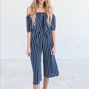Strapless Pant Romper